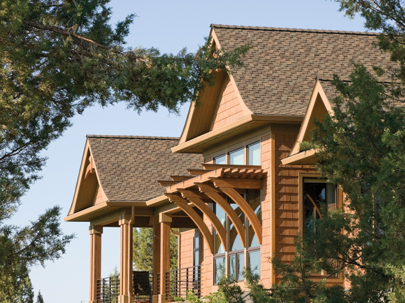 Southern House Plan Rear Photo 02 - Montelle Hill Luxury Home Plans with Two Master Suites