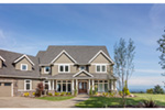 Craftsman House Plan Front Photo 07 - Powers Hill Luxury Home 011S-0191 - Shop House Plans and More