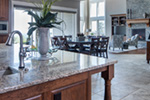 Craftsman House Plan Kitchen Photo 04 - Powers Hill Luxury Home 011S-0191 - Shop House Plans and More