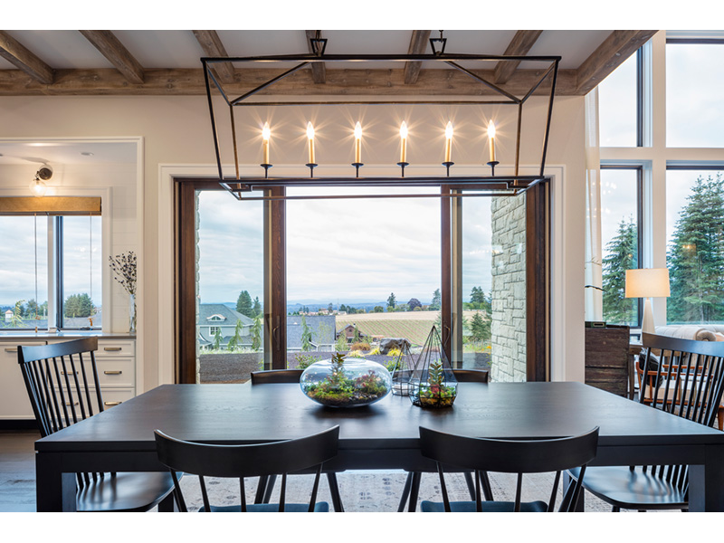 Luxury House Plan Dining Room Photo 01 - Asbury Park Luxury Home 011S-0196 - Search House Plans and More
