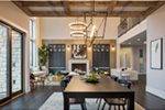 Luxury House Plan Kitchen Photo 02 - Asbury Park Luxury Home 011S-0196 - Search House Plans and More