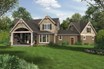 Country House Plan Rear Photo 01 -  011S-0199 | House Plans and More