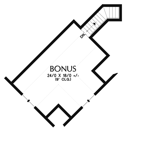 Arts & Crafts Home Plan Bonus 011S-0215