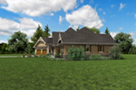 Country French House Plan Front Photo 06 - 011S-0215 | House Plans and More
