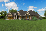 Country French House Plan Front Photo 07 - 011S-0215 | House Plans and More