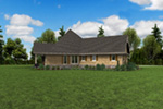 Country French House Plan Side View Photo 01 - 011S-0215 | House Plans and More