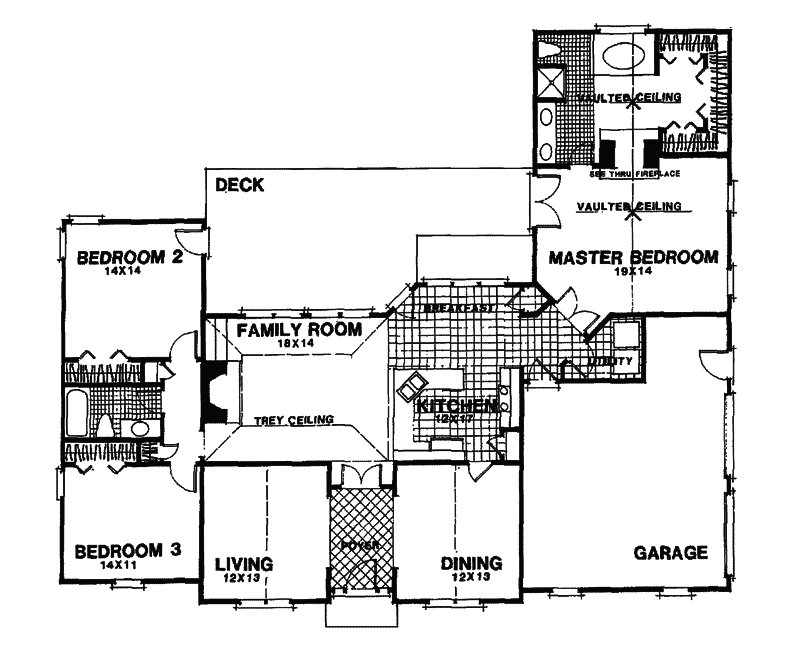 Waycross Sunbelt Home Plan 013D-0023 - Shop House Plans and More