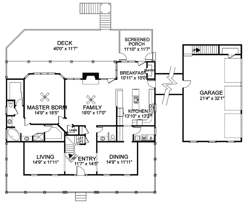 Tennille Farmhouse Plan 013D-0039 - Shop House Plans and More