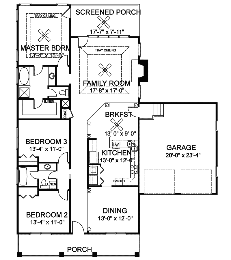 Mitchell Hill Cottage Home Plan 013D-0077 | House Plans and More