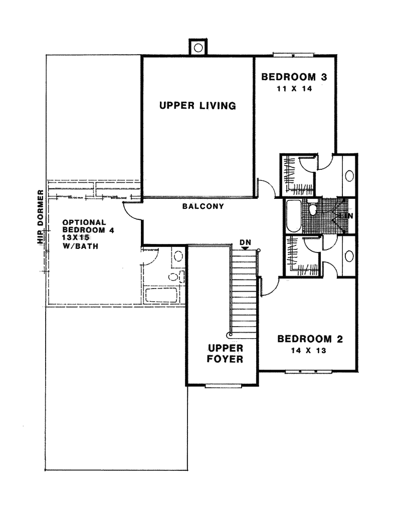 Cochran Traditional Home Plan 013D0104 Search House Plans and More