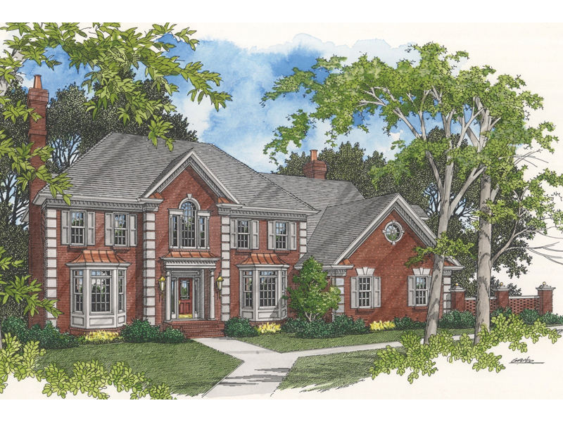 Calhoun Falls Traditional Home Plan 013D-0120 - Search House Plans and More
