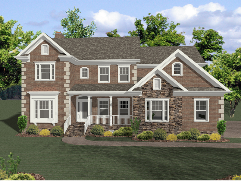 Murphy Mill Colonial Home Plan 013D-0127 - Shop House Plans and More