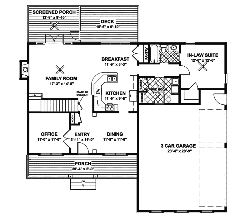 Bostwick Traditional Home Plan 013D-0139 - Search House Plans and More