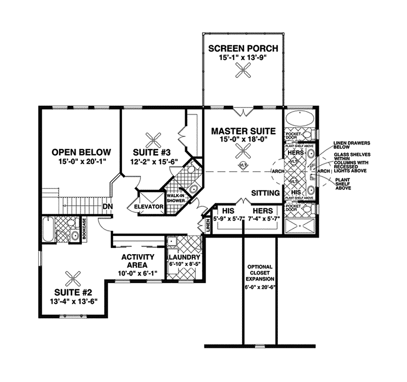 Draketown Craftsman Home Plan 013D-0152 - Search House Plans and More