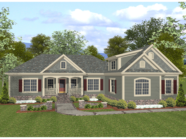 Shingle Style Homes Bogart Shingle Style Ranch Home Plan 013D 0156 House 