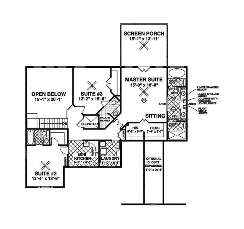 Dawson Pass Craftsman Home Plan 013D-0158 - Search House Plans and More