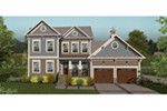 Craftsman House Plan Front of Home -  013D-0207 | House Plans and More