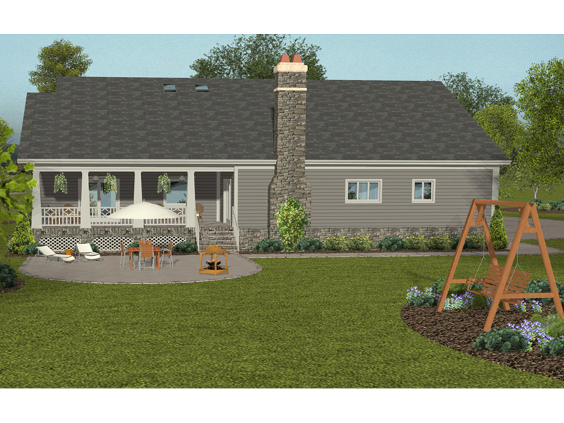 Country House Plan Rear Photo 01 - 013D-0212 - Shop House Plans and More