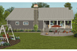 European House Plan Rear Photo 01 -  013D-0213 | House Plans and More