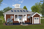 Craftsman House Plan Rear Photo 01 - Eco Box Green Home 013D-0216 - Search House Plans and More