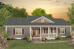 Mountain House Plan Front of House 013D-0219