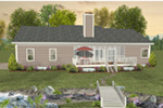 Country House Plan Rear Photo 01 -  013D-0219 | House Plans and More