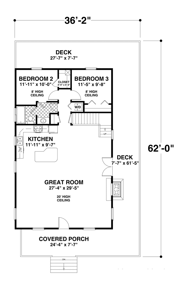 Rustic House Plan Lower Level Floor - 013D-0221 | House Plans and More