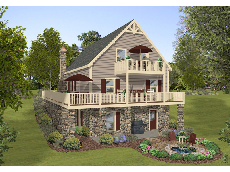 Mountain Laurel Vacation Home Plan 013D-0221 - Shop House Plans and More