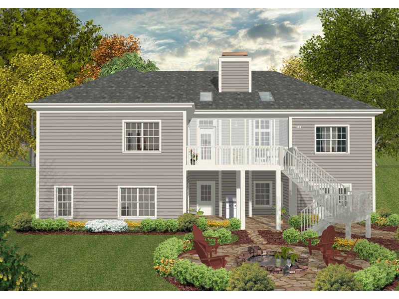 Country French House Plan Rear Photo 01 - 013D-0226 | House Plans and More