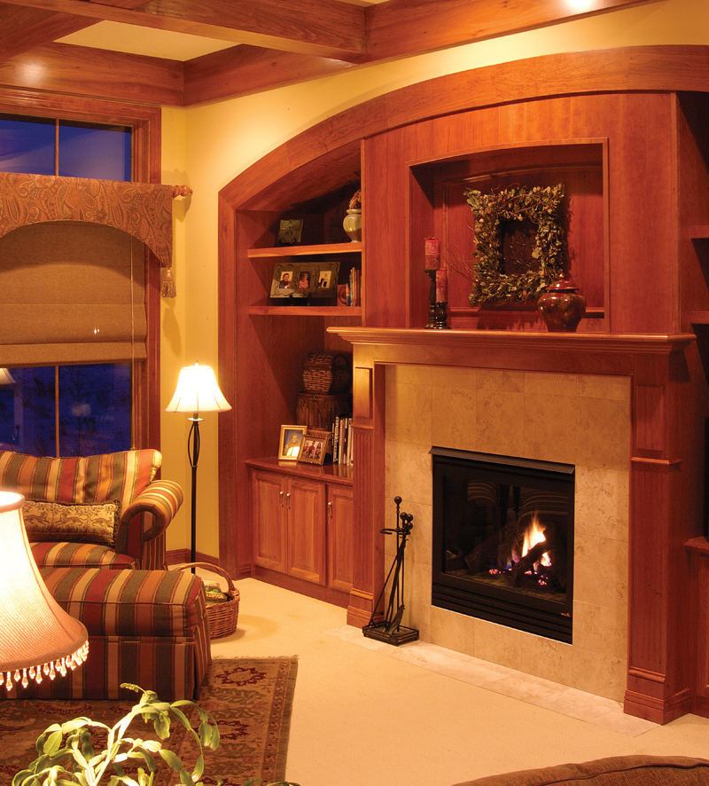 Traditional House Plan Fireplace Photo 01 - Warsaw Luxury Home 013S-0003 | House Plans and More