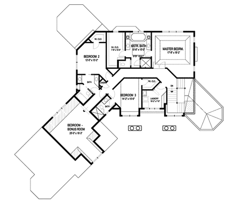 Clarksdale Luxury Home Plan 013S 0008 Search House Plans And More