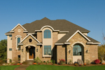 Arts & Crafts House Plan Front Photo 01 - Waterstone Luxury Home 013S-0009 - Shop House Plans and More