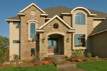 Arts & Crafts House Plan Front Photo 02 - Waterstone Luxury Home 013S-0009 - Shop House Plans and More