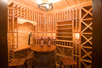 Prairie House Plan Wine Cellar Photo - Greenwood Springs Luxury Home 013S-0010 - Search House Plans and More