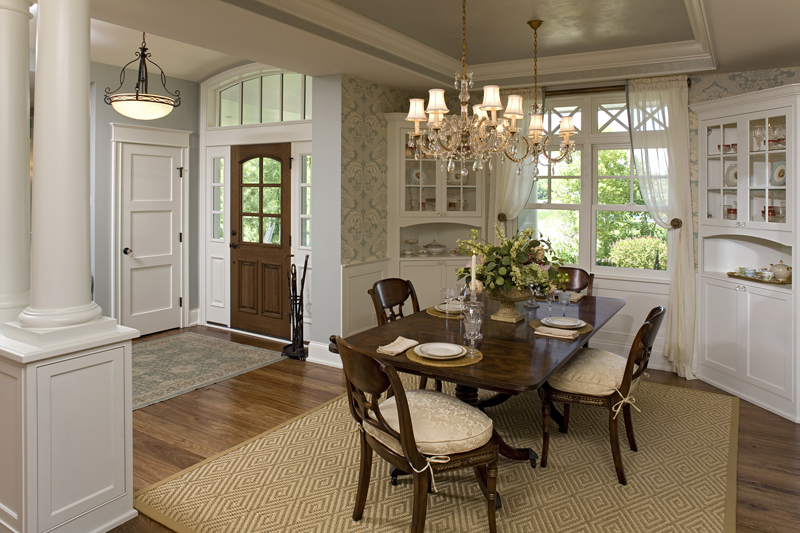 Luxury House Plan Dining Room Photo 01 - Avalon Place Luxury Home 013S-0014 - Search House Plans and More