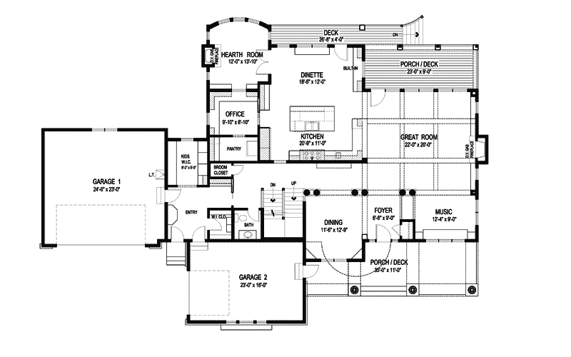 Victorian House Plan First Floor - Avalon Place Luxury Home 013S-0014 - Search House Plans and More