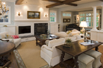 Prairie Style Floor Plan Living Room Photo 01 - Avalon Place Luxury Home 013S-0014 | House Plans and More