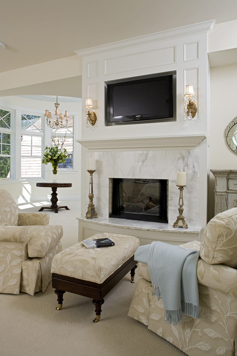 Luxury House Plan Living Room Photo 02 - Avalon Place Luxury Home 013S-0014 - Search House Plans and More