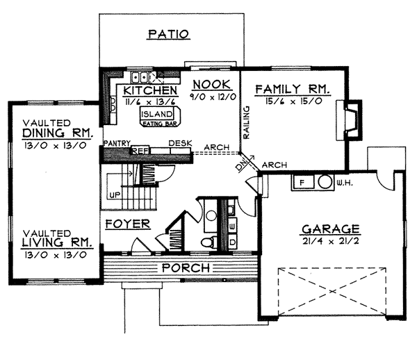 Overland Park Contemporary Home Plan 015D0173 House