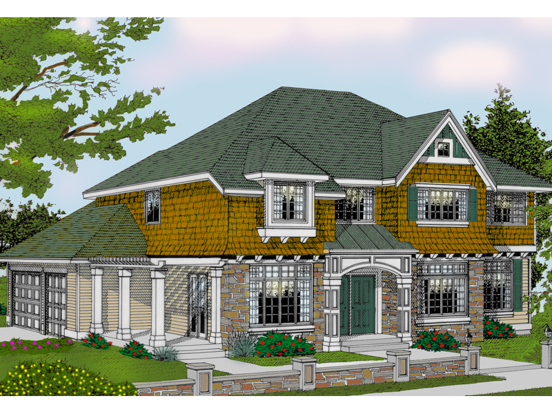 Christina Craftsman Style Home Plan 015D-0207 - Search House Plans and More