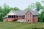 Country House Plan Rear Photo 01 - Dovercliff Traditional Home 016D-0005 - Search House Plans and More
