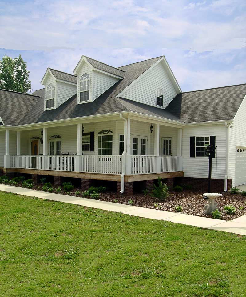 Arts & Crafts House Plan Porch Photo 01 - Callaway Farm Country Home 016D-0049 - Search House Plans and More