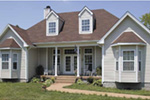 Traditional House Plan Front Photo 01 - Pennridge Point Country Home 016D-0062 - Shop House Plans and More