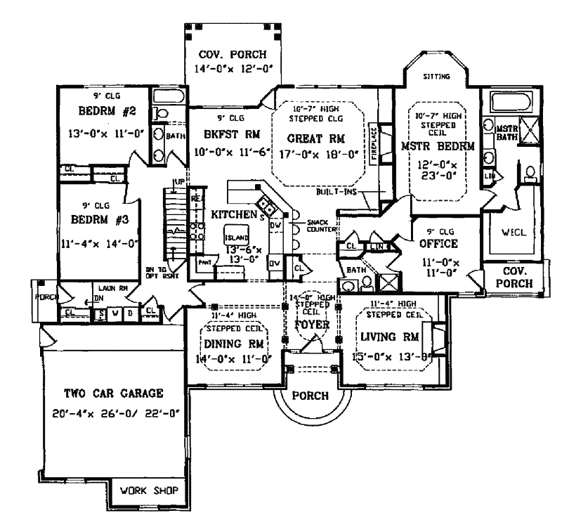 Dressell Ranch Home Plan 016D-0065 - Search House Plans and More