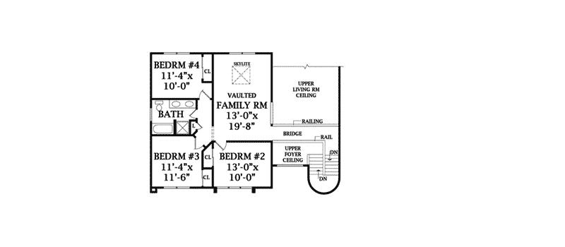 Luxury House Plan Second Floor - Rancho Mirage Contemporary Home 016D-0068 - Shop House Plans and More