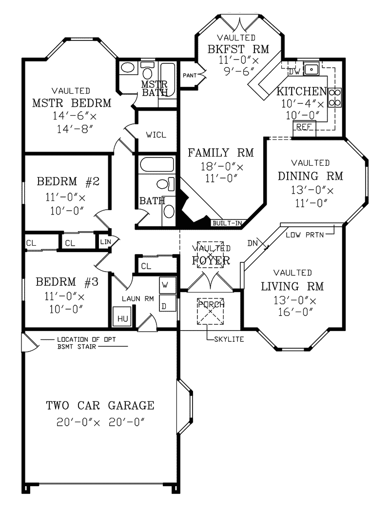 Regency Ranch Home Plan 016D 0075 House Plans and More