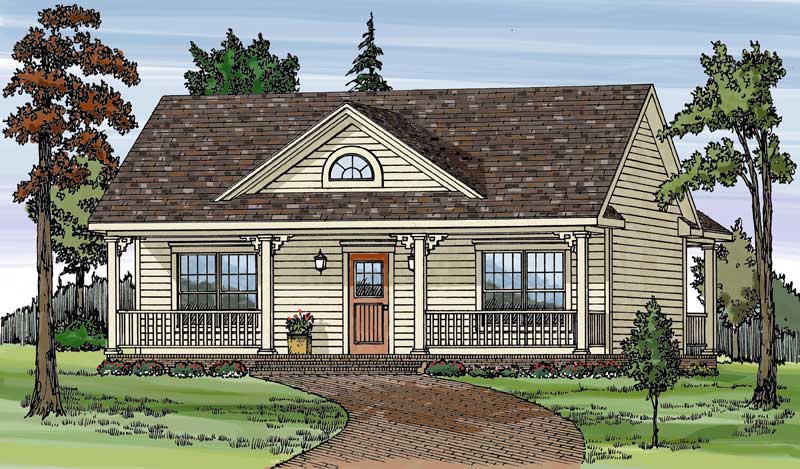 Canterford Vacation Home Plan 016D-0091 - Search House Plans and More