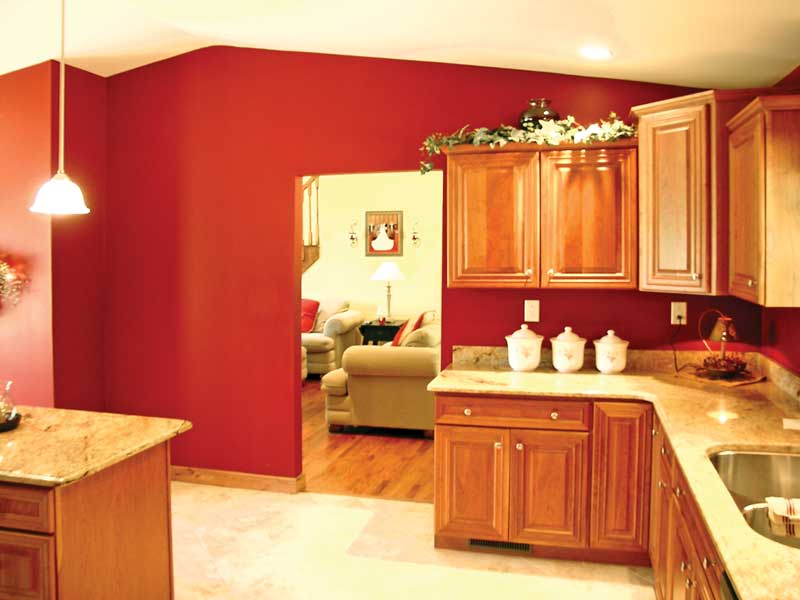 Colonial House Plan Kitchen Photo 01 - Plantation Hill Southern Home 016D-0096 - Shop House Plans and More