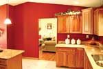 Colonial House Plan Kitchen Photo 01 - Plantation Hill Southern Home 016D-0096 - Shop House Plans and More