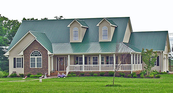 Southern House Plan Front of Home - Richmond Creek Country Home 016D-0110 - Shop House Plans and More